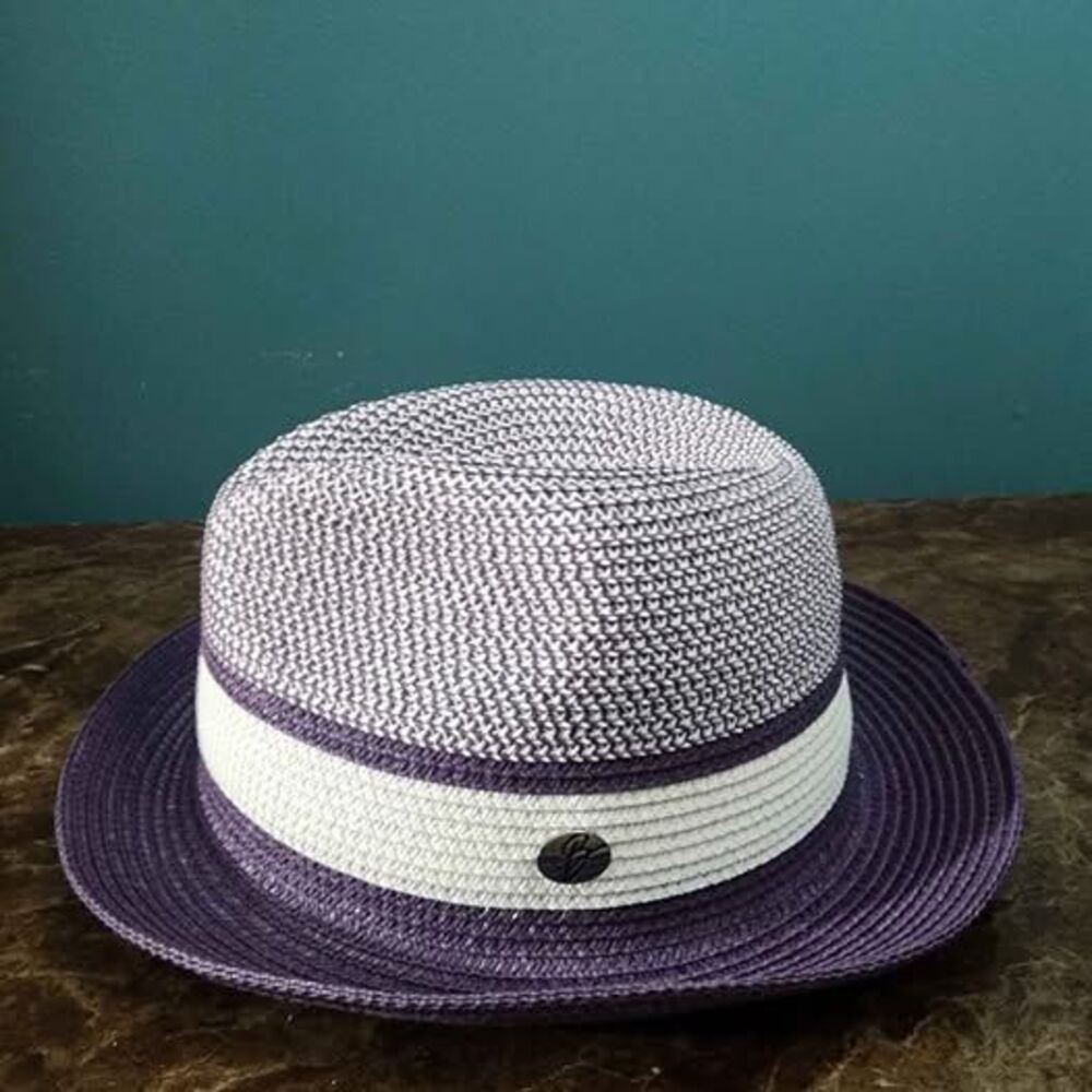Bruno Capelo Dante Crushable Narrow Brim Pinch-Front Fedora Sixe XL